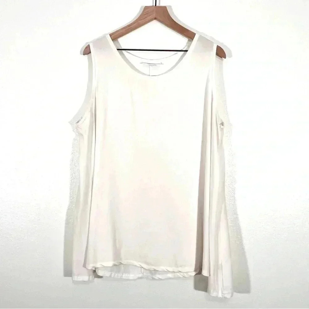 Bryn Walker White Tank Top